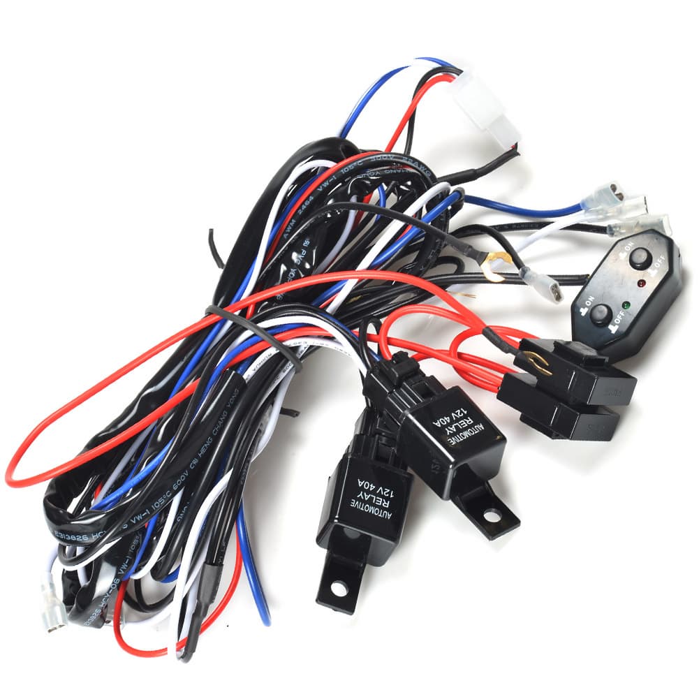 2 Legs Wiring Harness and Switch Support 300W